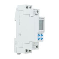 Finder 12 Series Digital Time Switch 1 Changeover 30MEM 24V AC DC Control 17.5mm Frame