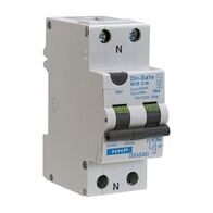 NHP DIN-T Residual Current Device Short Body w/ Overcurr 10kA 20A 1Pole and N C Curve 100mA Type A