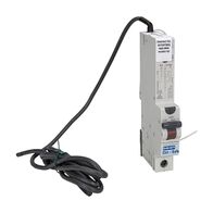 NHP DIN-T Residual Current Device Long Body w/ Overcurrent 6kA 40A 1Pole and N C Curve 30mA Type A