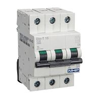 NHP DIN-T Miniature Circuit Breaker 25kA 3Pole 20A C Curve