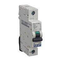 NHP DIN-T Miniature Circuit Breaker DC 6kA 1Pole 4A C Curve