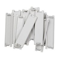 NHP DIN-T Accessory Pole Filler Extended Length to suit 63mm Cutout 12 Pack