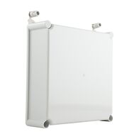 Fibox EK Cover suits 280 x 280mm Base 80mm High with Hinges Grey