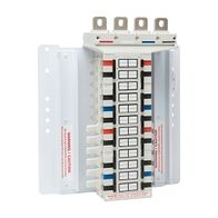 NHP POWERMAX GB Isolation Busbar Chassis DIN-T 250A 48 Way 4Pole Top Feed RNWNBN
