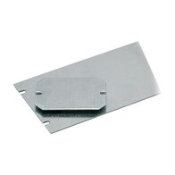 Fibox Piccolo Mounting Plate Steel suits H TYPE W125 x 95mm
