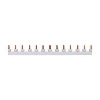 NHP MOD6 Miniature Circuit Breaker Busbar Comb 13 1PN Pin Type 80A End Feed 100A Centre Feed Grey
