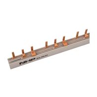 NHP DIN-T Miniature Circuit Breaker Busbar Comb 56 Way 4Pole Pin Type 80A End Feed 130A Centre Feed