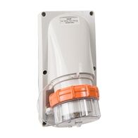 NHP ISO Appliance Inlet, 5 Round Pins 10A 500V AC, w/o Base, Grey