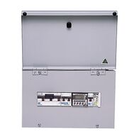 NHP DIN-T NLC Metal Loadcentre Door Lockable suits NLC24 Grey