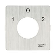 Sprecher and Schuh L2 Cam Switch Ll2A4 Legend Plate 48 x 48mm 1 0 2