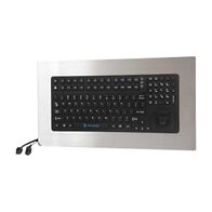 AB Industrial Computer and Monitor Accessories PS 2 Keyboard Mouse 113 Keys Stainless Steel
