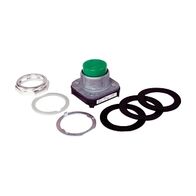 Allen-Bradley 800T Pushbutton 30.5mm Extended Head Non Illuminated No Contacts Green