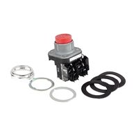 Allen-Bradley 800T PB 30.5mm FS Terminal Guard Extended Head Momentary Non Illuminated 1 N.C. Red