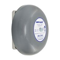 Moflash Bell 6 Inch 150mm Heavy Duty Marine 106dB IP66 115V AC Grey