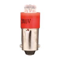 Sprecher and Schuh D7 Lamp BA9S LED 6V AC DC Green