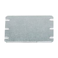 Fibox Terminal Box Accessory Mounting Plate Steel suits 180 x 130mm
