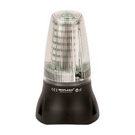 Moflash LEDA125 Sounder 48 LEDS Sty/ Fls Mode 2 x IP65 24VDC W/ S Mnt Tri Colour Amber Green Red