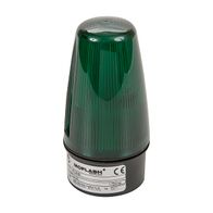 Moflash Xenon Beacons Edison Screw Cap 2 Joules Flash Mode IP65 10 to 72V AC DC W/S Mount Lens Green