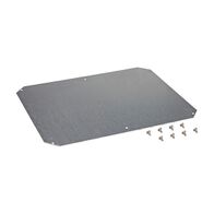 Fibox ARCA Mounting Plate Galvanised Steel suits ARCA H500 x W400mm