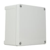 NHP NLINE Terminal Box Plastic IP65 H130 x W130 x D75mm Grey