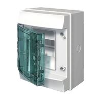 NHP Loadcentre Weatherproof 4 Way DIN-T Surface Mounted