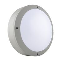 Stanilite Single Point Platinum Circular Lighting Bulkhead Fitting Emergency IP65 Black