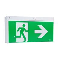 Stanilite Nexus LX Platinum Exit Lighting LED Jumbo Ceiling Mount DS