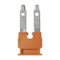 Allen-Bradley 1492-P Centre Jumper Orange 2 Pole for 10mm Push-in Terminal