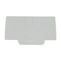 Allen-Bradley 1492-P End Plate Grey for Push-in Terminal 1492P4