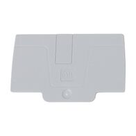 Allen-Bradley 1492-P End Plate Grey for Push-in Terminal 1492P6