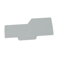 Allen-Bradley 1492-P End Plate Grey for Push-in Sensor Terminal 1492PS22 PS23 and PSG23