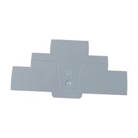 Allen-Bradley 1492-P End Plate Blue for Three Level Push-in Terminals