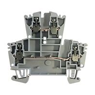 Allen-Bradley 1492-J Screw Connection Terminal 2.5mm 2 Level 4 Conductor Entries Grey