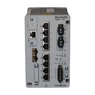 AB Stratix 5800 Modular base, Advance, 8 x 100MB copper ports, 2 x 1GB SFP slots, layer 2