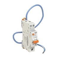 NHP MOD6+ RCBO 6kA 1 Pole and Switched N 25A C Curve 30mA Type A (Pigtail)