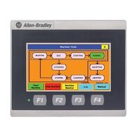 Allen-Bradley PanelView 800 Terminal 4.3 Inch TFT Touch Color Ethernet Serial 24VDC