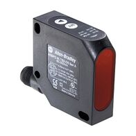 AB 45B Photoelectric Sensor Diffuse 18-30VDC Laser Range 100mm Light/Dark PNP 4-20mADC Micro 5