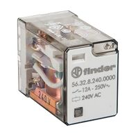 Finder 56 Series Miniature Power Relay 12A 2CO 240V AC Coil