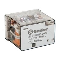 Finder 56 Series Miniature Power Relay 12A 4CO 240V AC Coil