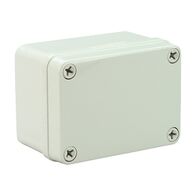 Fibox Piccolo Terminal Box ABS IP66 and IP67 H80 x W110 x D85mm Grey