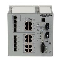 AB Stratix 5400 Managed Switch 16 Ports, 4 x 100MB SFP, 8 x 100MB PoE, 4 x 1GB combo, Layer 2