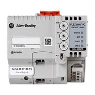 Allen-Bradley FLEX 5000 IO EtherNet IP RJ45 Adapter 16 Modules