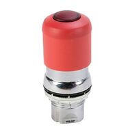 Allen-Bradley 800F Pushbutton 22.5mm Head Only Metal Push Pull Mushroom Head 30mm Red Illuminated