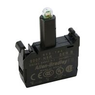 Allen-Bradley 800F Integrated LED Module Latch Mount 120V AC Red