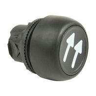 Allen-Bradley 800FC Pushbutton 1-Speed Black Horizontal Reverse-Fast