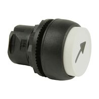 Allen-Bradley 800FC Pushbutton 22.5mm Head Only PLT 1 Speed Extended Single Arrow 45 degree White