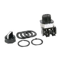 Allen-Bradley 800H Selector Switch 30.5mm Complete Plastic FS 2 POS N ILL Knob SR L 1NO 1NC White