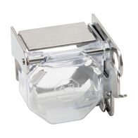 Allen-Bradley 800T Sel Sw Padlock Cover Stainless Steel Bkt with Pls cover for Std Knob Clear