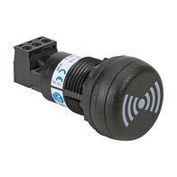 Allen-Bradley 855P Sounder Alarm 30mm 72dB Pnl Mnt Small Encls Alarm 22.5mm Mnt Hole 12 to 24V ACDC