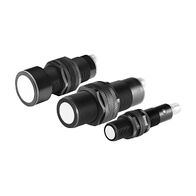 AB 873 Ultrasonic Proximity Sensor 200-2500mm 30mm Plastic 2 x PNP 4-20mA 5 Pin DC Micro QD